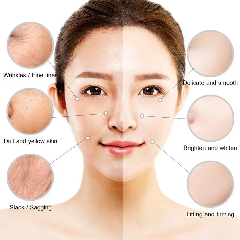 Original Remove Wrinkle Face Set Firming Lifting Anti-Aging Serum Fade Fine Lines Eye Stick Improve Puffiness Korean Skin Care