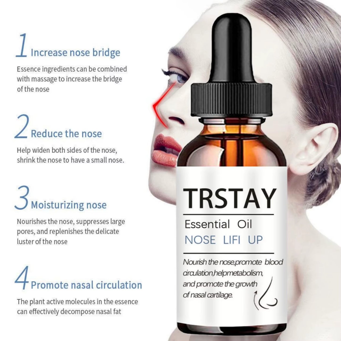 New Arrivals Nose Lift up Essence Oil Nose Shaping Essence Remodeli Serum