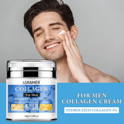 Anti-Wrinkle Cream for Men Remove Face & Neck Wrinkles Firming Moisturizing Skin Retinol Face Cream Anti-Aging Facial Treatment