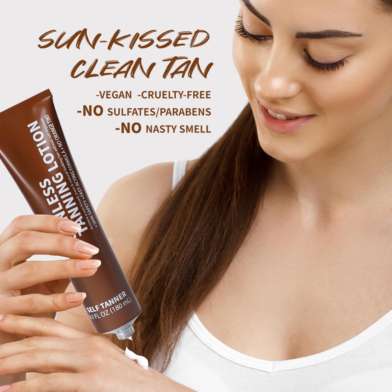 Body Self Tanning Lotion Dark -  Self Tanner