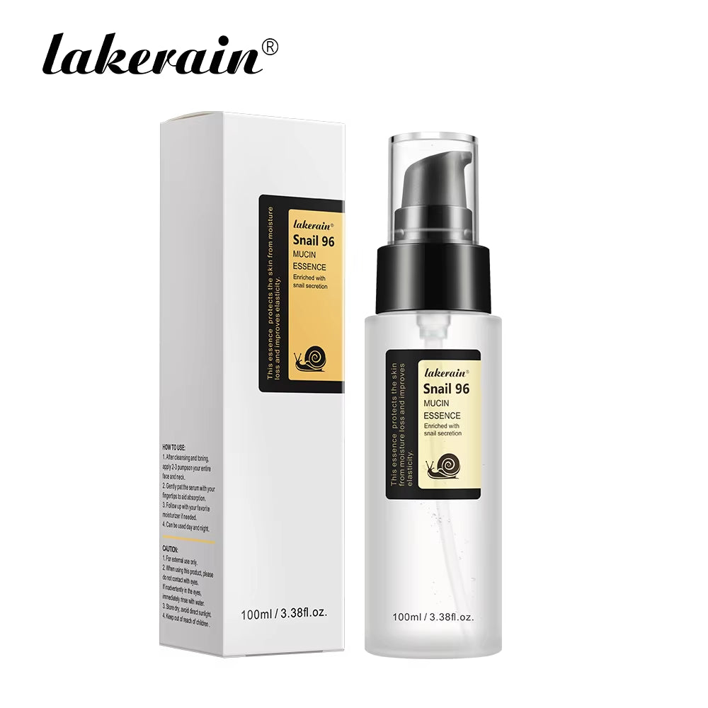 Snail Mucin 96% Power Repairing Essence Hydrating Serum for Face with Snail Secretion Filtrate for Dull & Damaged Skin 100Ml