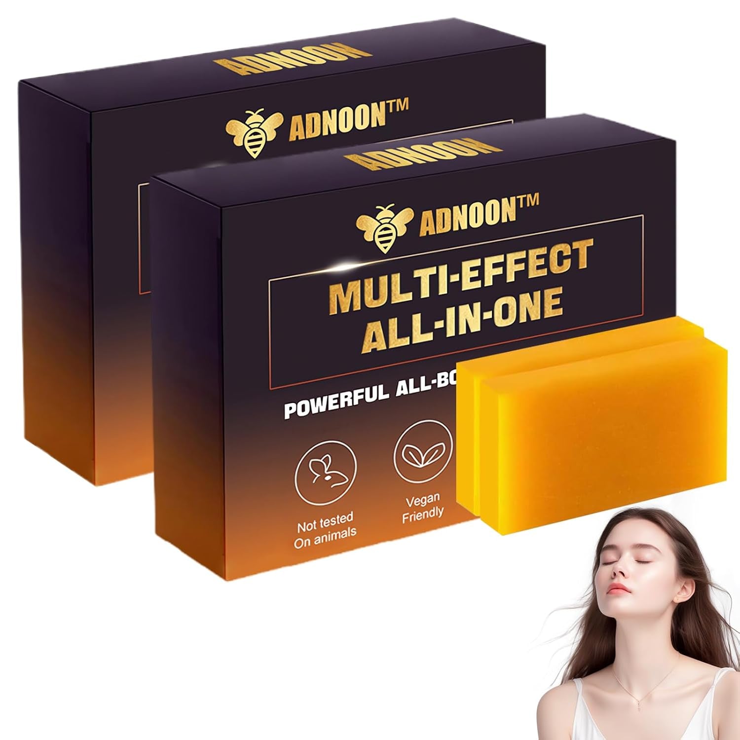 Powerful All-Body Skincare Soap, Body Skincare Soap, Advanced Multi-Effect Al-In-One Complex Repair Skin Soap, Body Soap, Cleansing Bar Soap for Body or Face Wash (2)