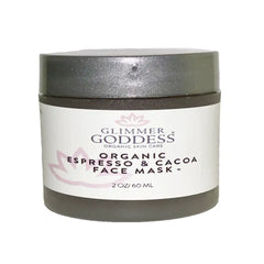 Organic Espresso Cacoa Face Mask - Decrease Puffiness & Brighten Complexion