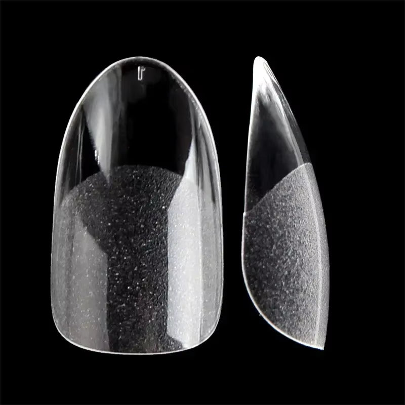 Soft Gel False Nails Capsule Square Oval Almond Nails Tips for Extension Finger Tips DIY Art Press on Nail Manicure Tool