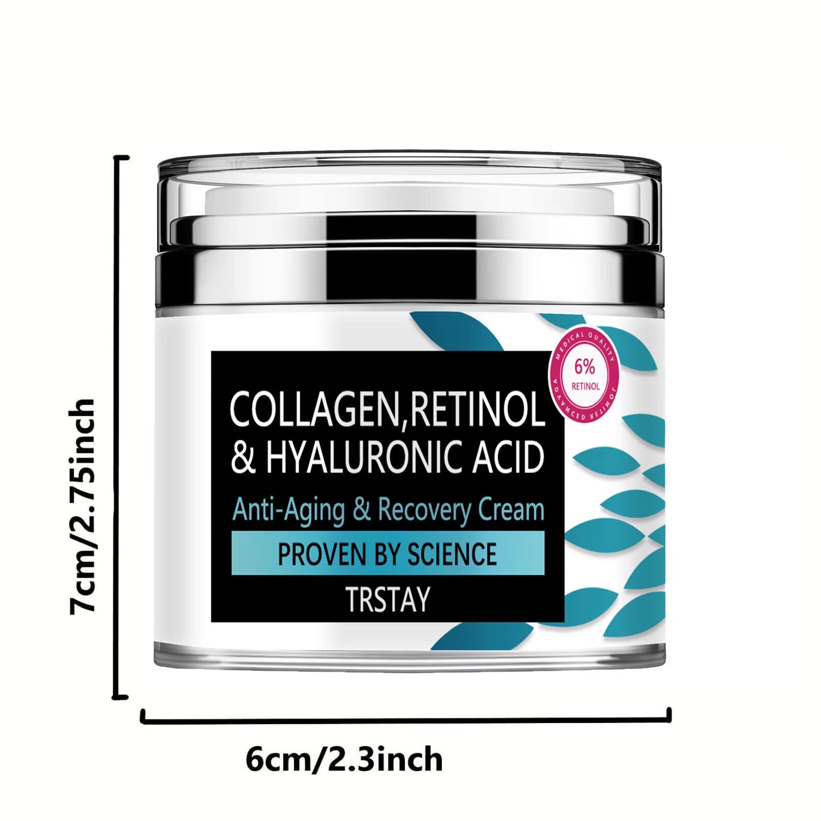 Collagen Cream for Face with Retinol and Hyaluronic Acid