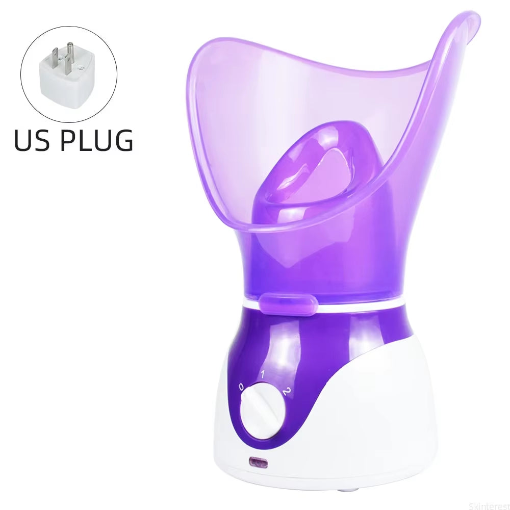 Facial Steamer Ionic Hot Mist Facial Heating Sprayer Pore Cleaner Skin Moisturizing SPA Humidifier Atomizer Home Skin Care Tool