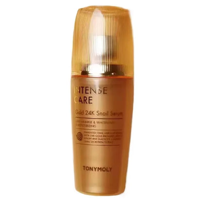 Tonymoly Gold Korean Skincare Products 24K Essence Snail Serum Anti-Wrinkle Moisturising Brightening Hydration Beauty Skin Care