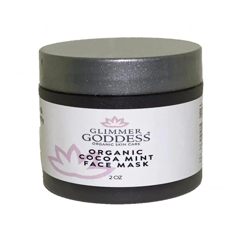 Organic Cocoa Mint Face Mask - Brightens & Tightens Complexion